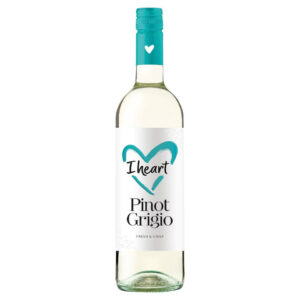 I Heart Pinot Grigio Wine 75cl 750ml