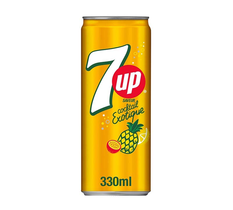 7UP Cocktail Exotique Can 330ml