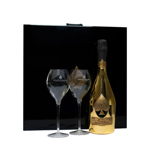 Armand De Brignac Brut Gold Champagne Gift Set 75cl 750ml