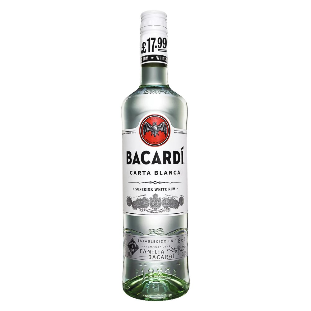 Bacardi Carta Blanca Rum PM 70cl 700ml