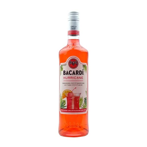 Bacardi Hurricane Cocktail Rum 75cl 750ml