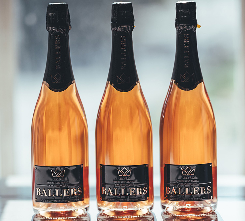 Ballers Rosè Champagne 75cl 750ml Ballers Rosè Champagne 75cl 750ml