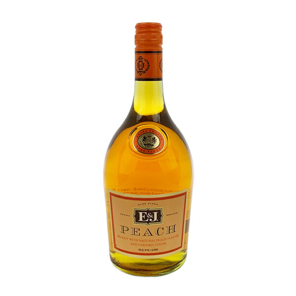E&J Peach Brandy 75cl 750ml