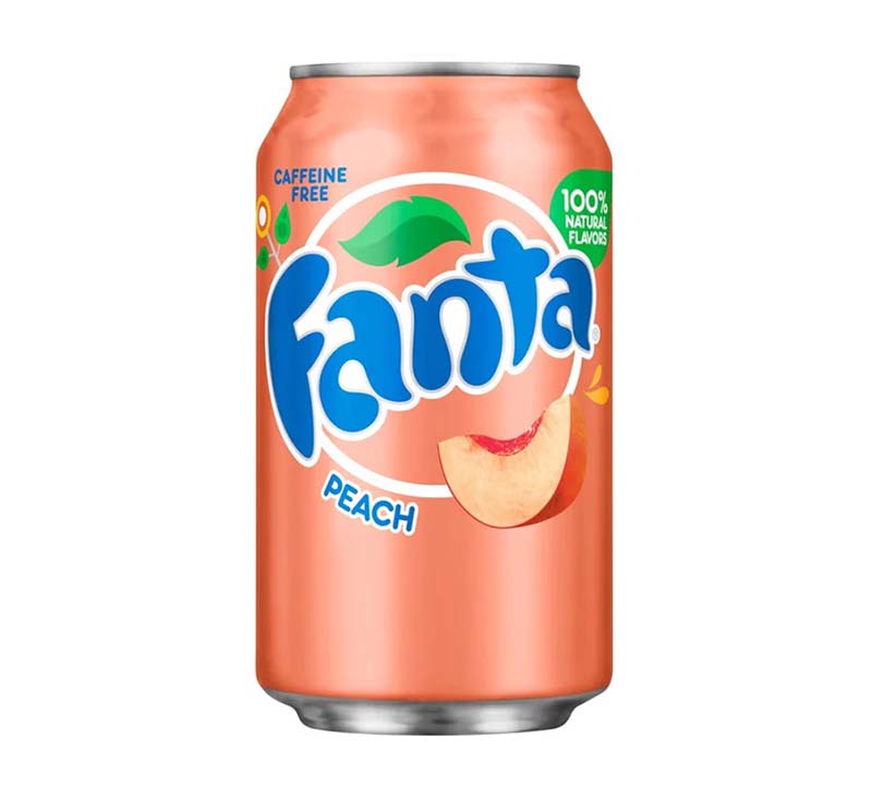 Fanta Peach Can 355ml