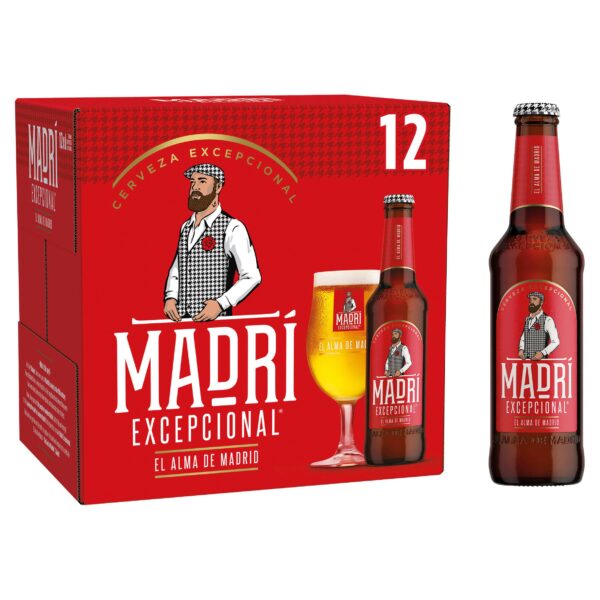 Madri Excepcional Premium Lager 12x330ml