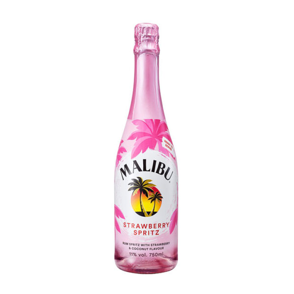 Malibu Rum Strawberry Spritz 75cl 750ml