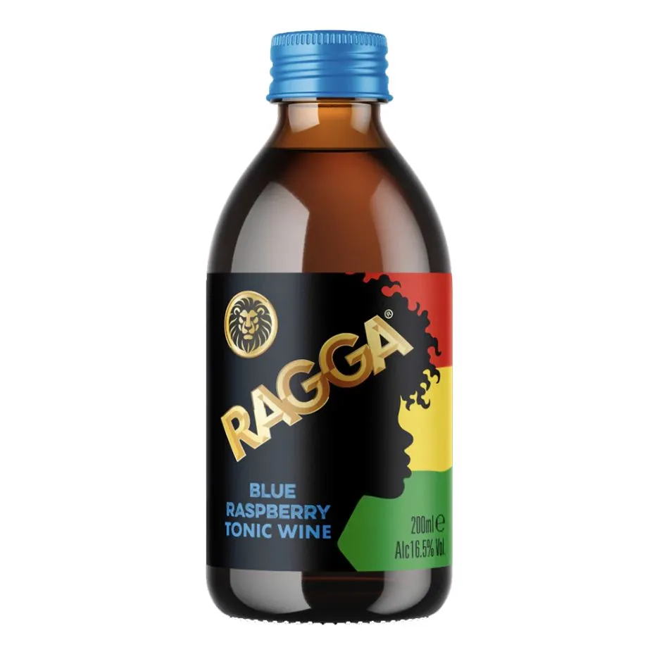 Ragga Blue Raspberry Tonic Wine 200ml Ragga Blue Raspberry Tonic Wine 20cl 200ml