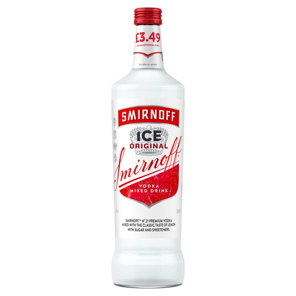 Smirnoff Ice Vodka Mixed Drink PM 70cl 700ml