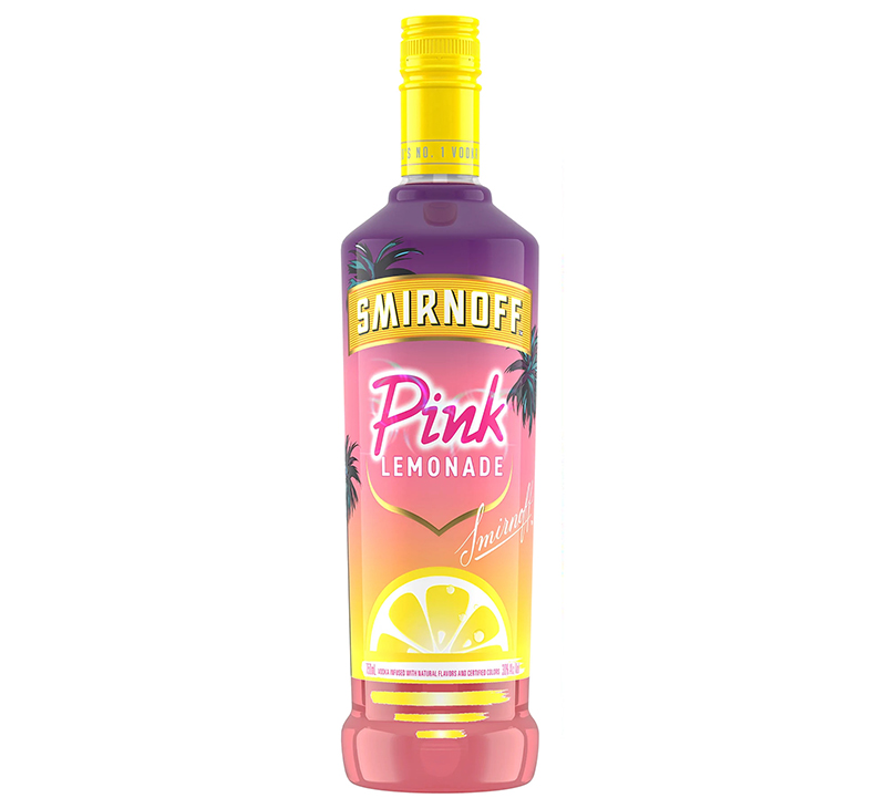 Smirnoff Pink Lemonade Vodka 75cl 750ml