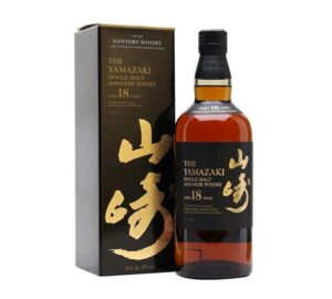 The Yamazaki Single Malt Japanese Whisky Aged 18 Years 70cl 700ml