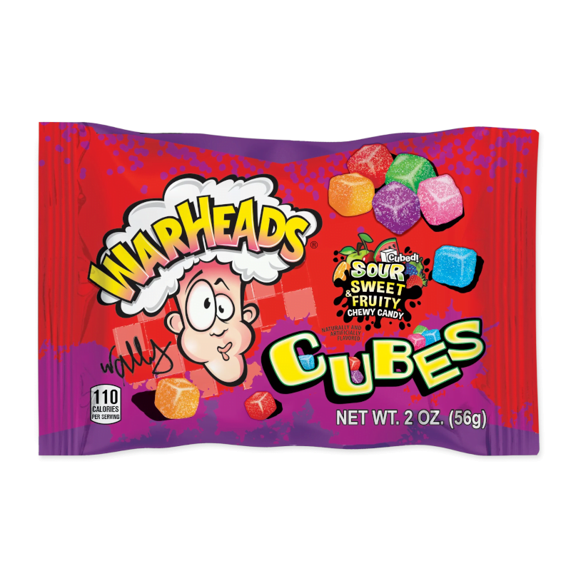 WarheadsSourChewyCubes56g