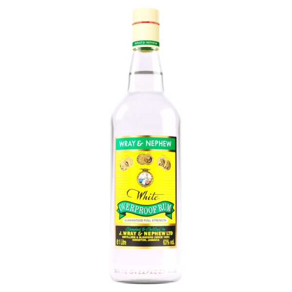 Wray & Nephew White Overproof Rum 1L