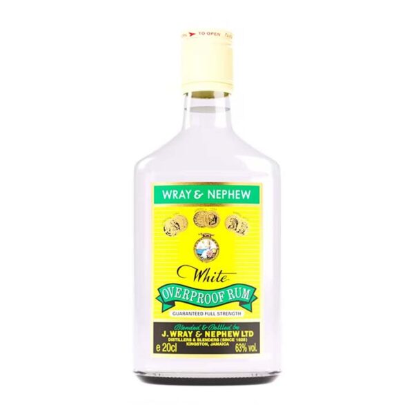 Wray & Nephew White Overproof Rum 20cl 200ml