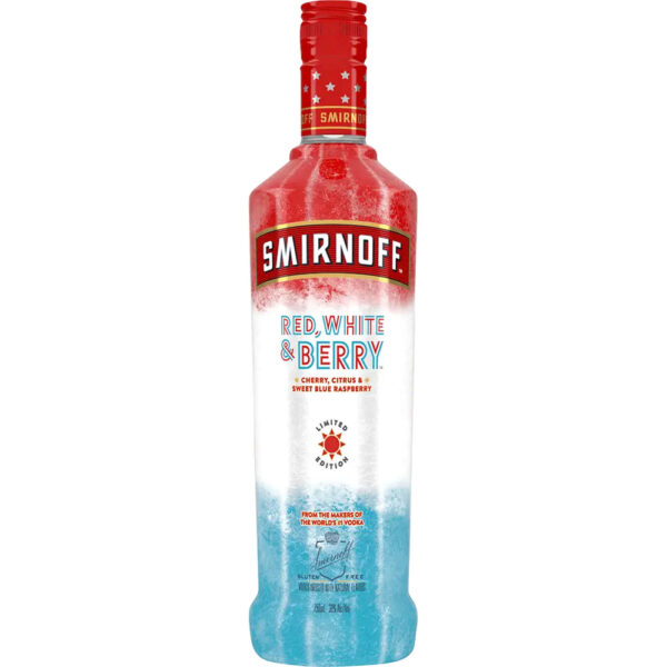 Smirnoff Red, White & Berry Vodka 75cl 750ml