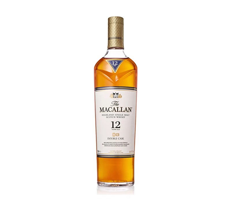 The Macallan 12 Year Old Double Cask Single Malt Whisky 70cl 700ml