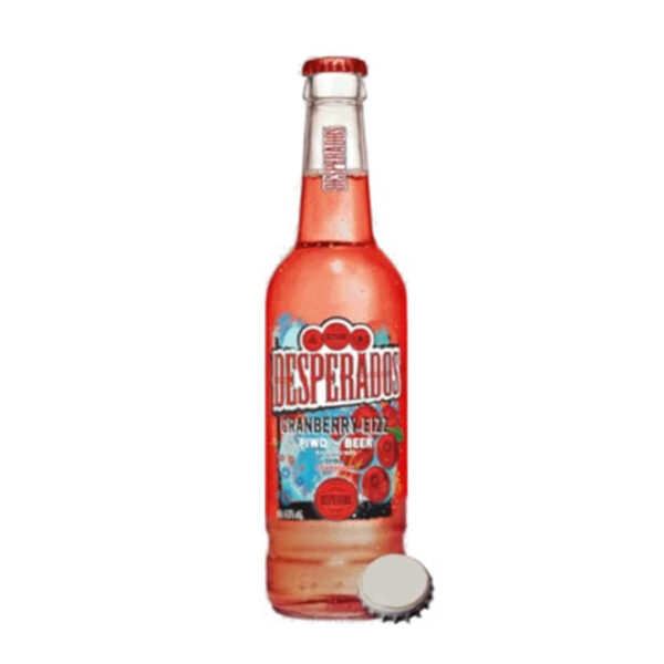 Desperados Cranberry Fizz Lager Beer 400ml