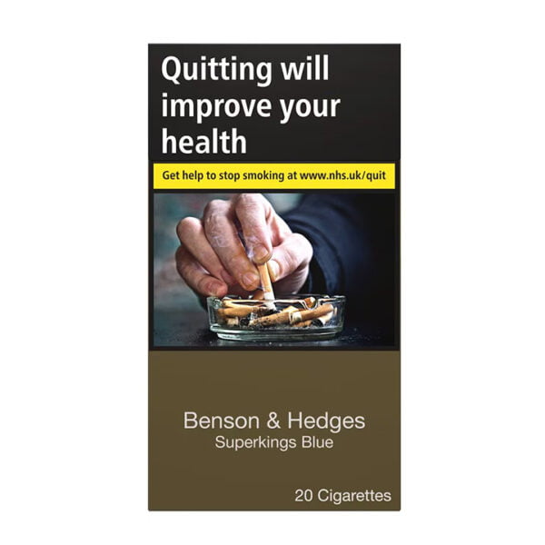 B&H Blue Superkings 20 Cigarettes