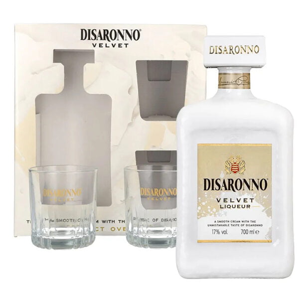 Disaronno Velvet Cream Liqueur Gift Pack 70cl 700ml