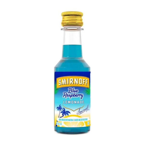 Smirnoff Blue Raspberry Lemonade Vodka Miniature 5cl 50ml