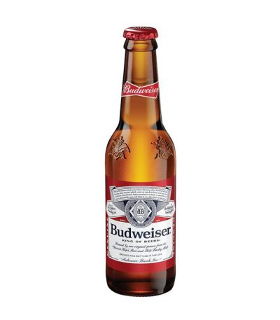 Budweiser Lager Beer Bottle 330ml