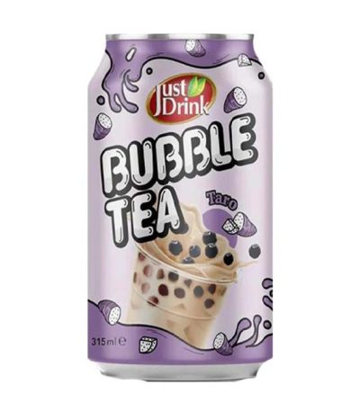 Just Drink Bubble Tea Taro Flavoured Can 315ml