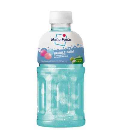 Mogu Mogu Bubble Gum Drink With Nata De Coco 320ml