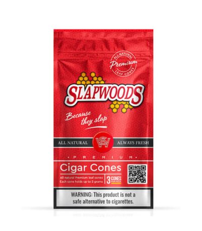 Slapwoods Cigar Cones 3pck Russian Cream