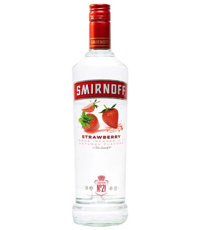 Smirnoff Strawberry Vodka 75cl 750ml